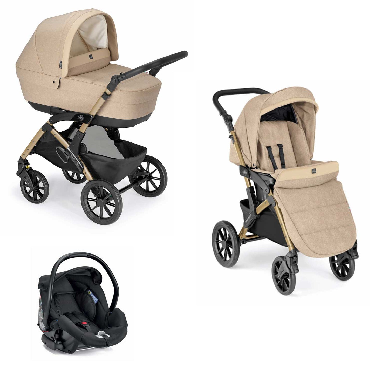 Cam - Smart Dynamic Trio + Area Zero Car Seat