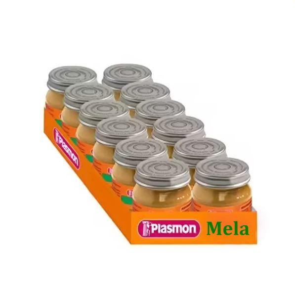 Plasmon - Omogeneizzato Frutta Mela: Confezione 12x80 gr