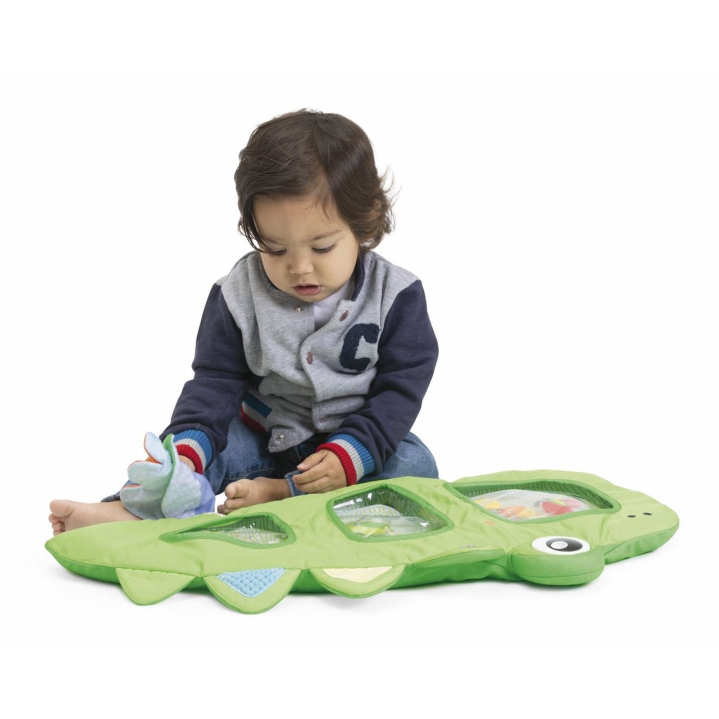 Chicco - Baby Sense&Focus Coccodrillo Tappeto Ad Acqua Sensoriale