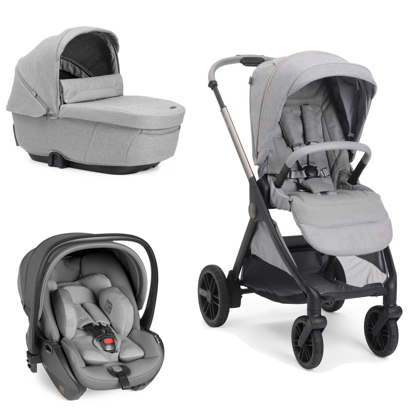 Chicco - Trio Bellagio 2.0 Comfort Con Seggiolino Auto First Seat Recline