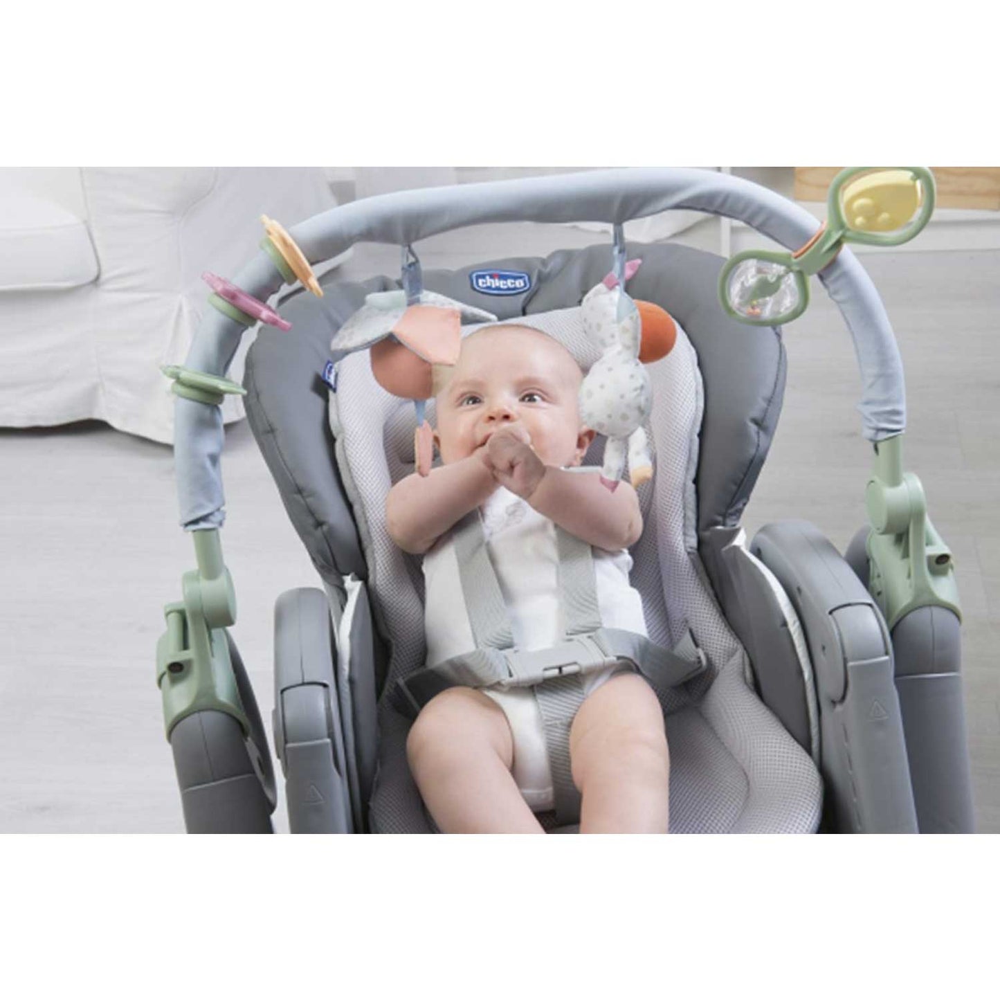 Chicco - Seggiolone Pappa Polly Magic Relax 4 Ruote