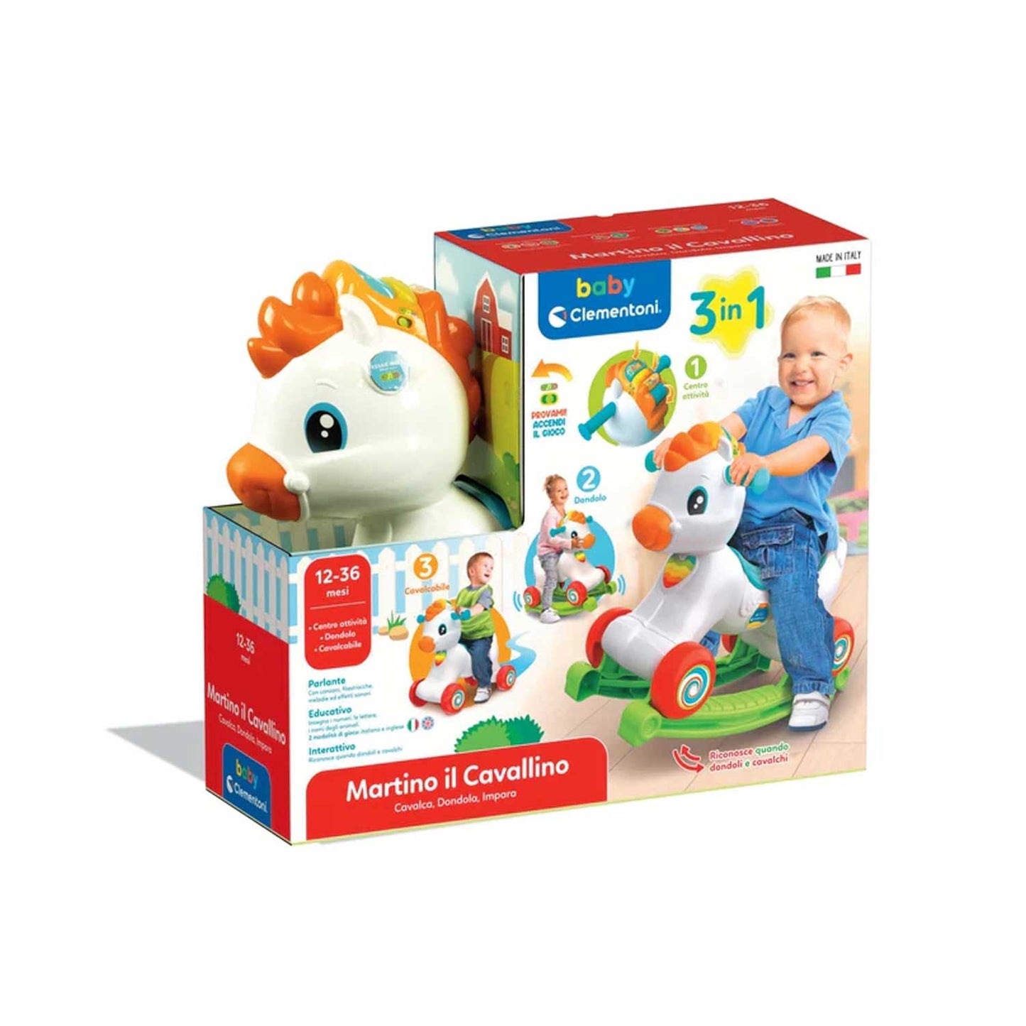 Clementoni - Baby Martino Il Cavallino