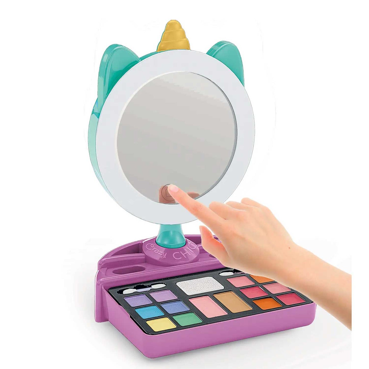 Clementoni - Crazy Chic Make Up Unicorn Mirror 18855