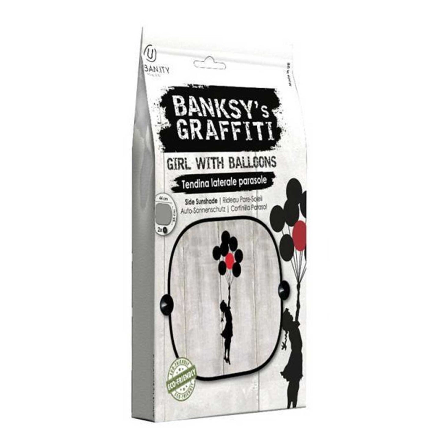 Cora - Banksy Tendina Parasole Laterale 44x38 Cm