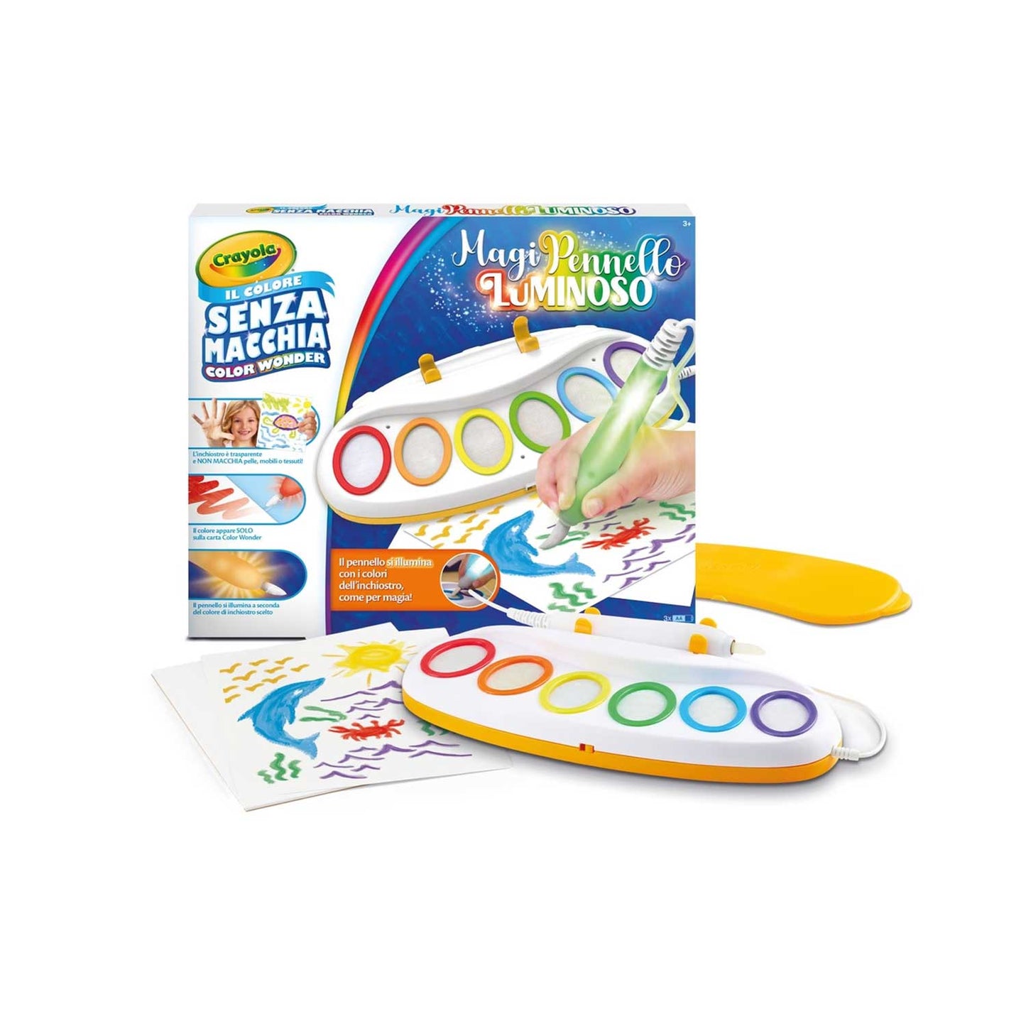 Crayola - Color Wonder Pennello Magico Luminoso