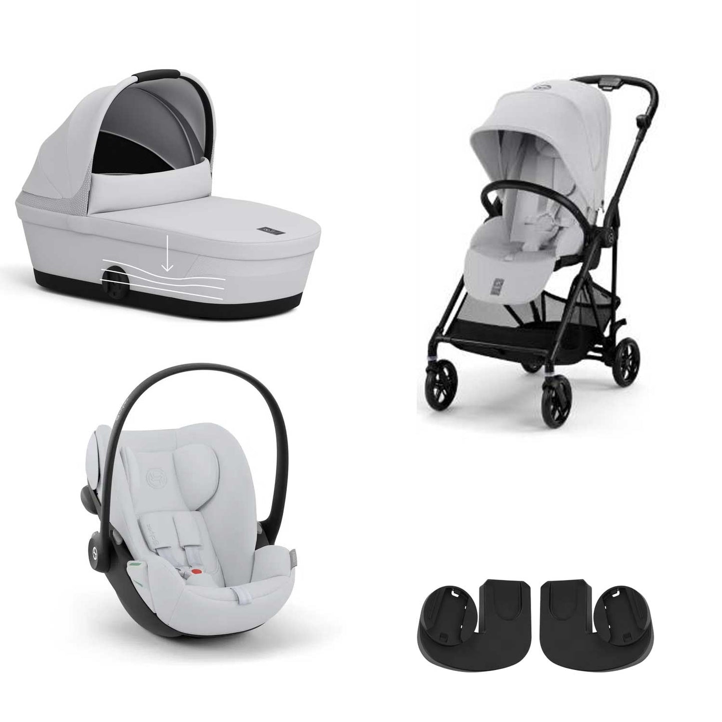 Cybex - Trio Melio Carbon con Cloud G i-size