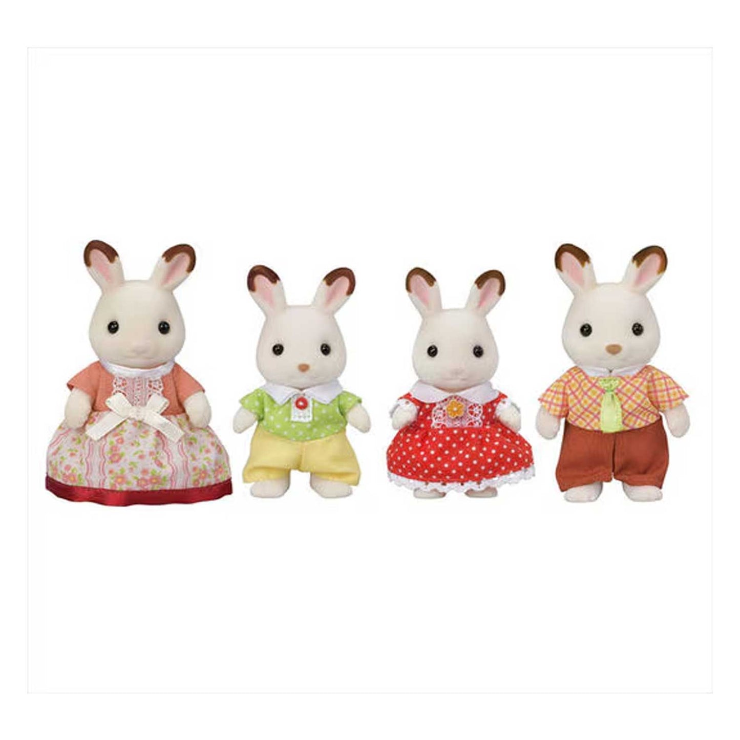 Epoch - Sylvanian Families: Famiglia Coniglio Cioccolato