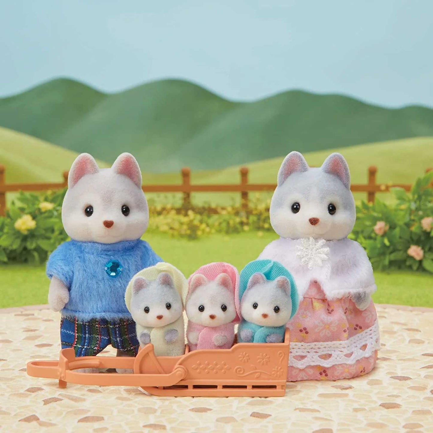 Epoch - Sylvanian Families: Famiglia Husky
