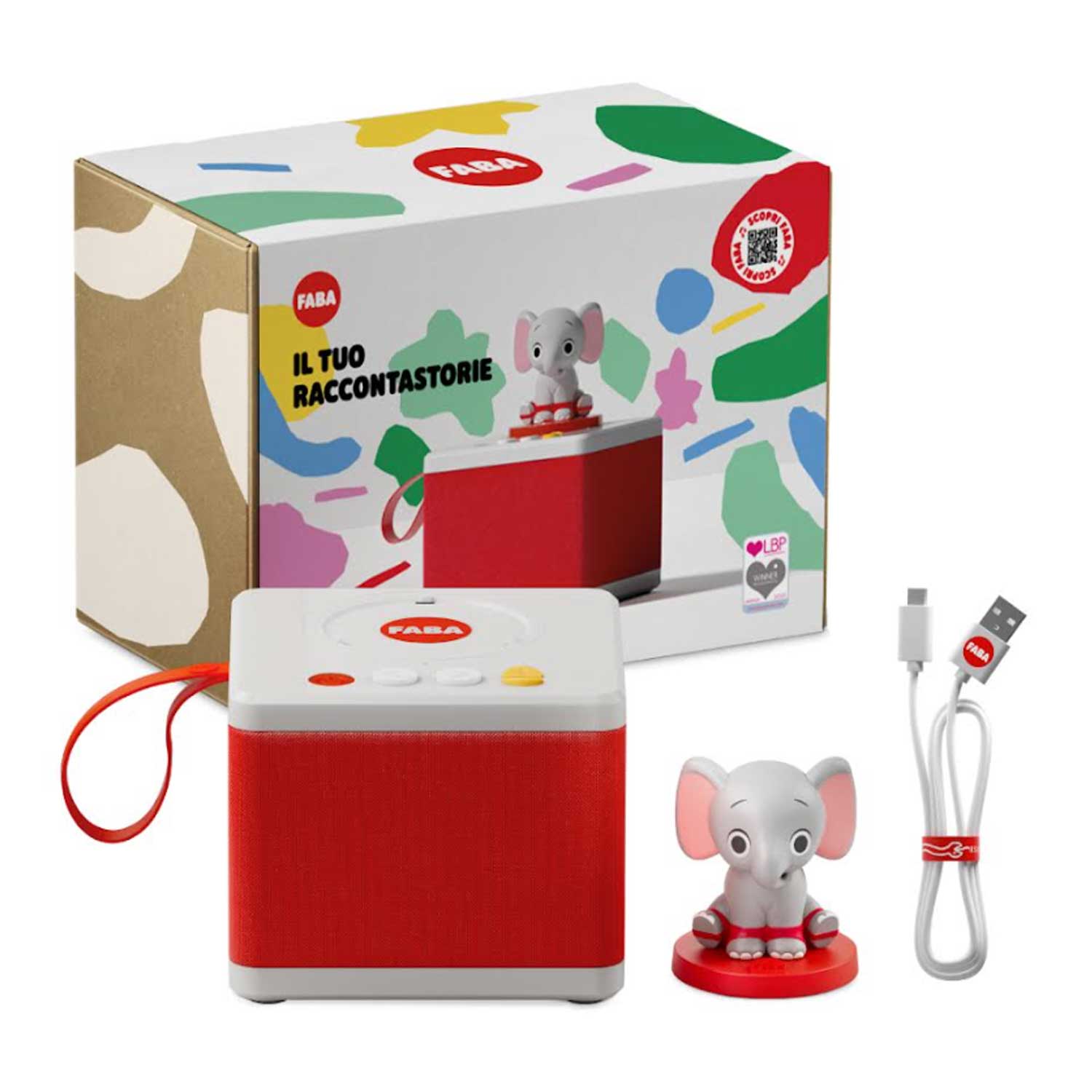 Faba Starter Set Raccontastorie Cassa Audio con canzoni – Iperbimbo
