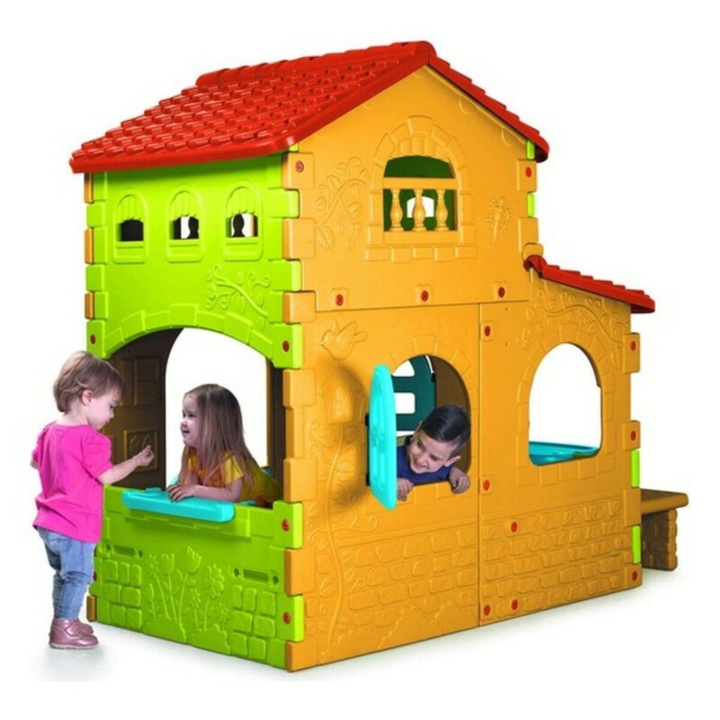 Feber - Large Villa Play House for Outdoor Play