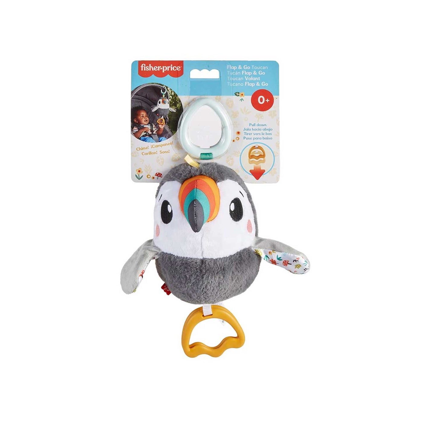 Fisher Price - Flap N Go Toucan