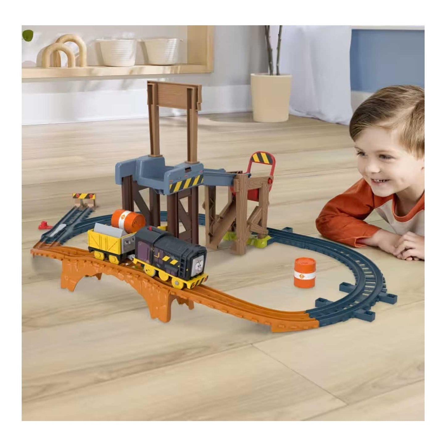 Fisher Price - Thomas & Friends Pista Cantiere Di Diesel JBW20