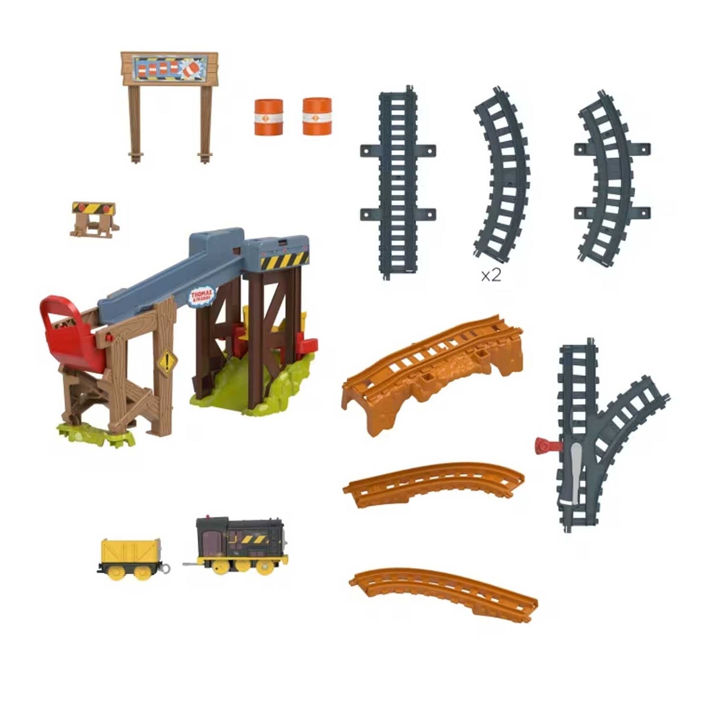 Fisher Price - Thomas & Friends Pista Cantiere Di Diesel JBW20