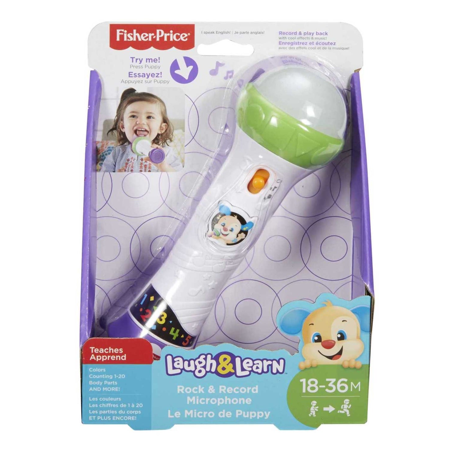 Fisher Price - Microfono Baby Rock FBP33