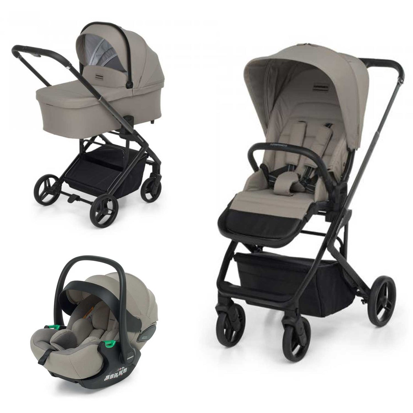 Foppapedretti - Duo TicToc Con Seggiolino Auto Rek Isize Reclinabile