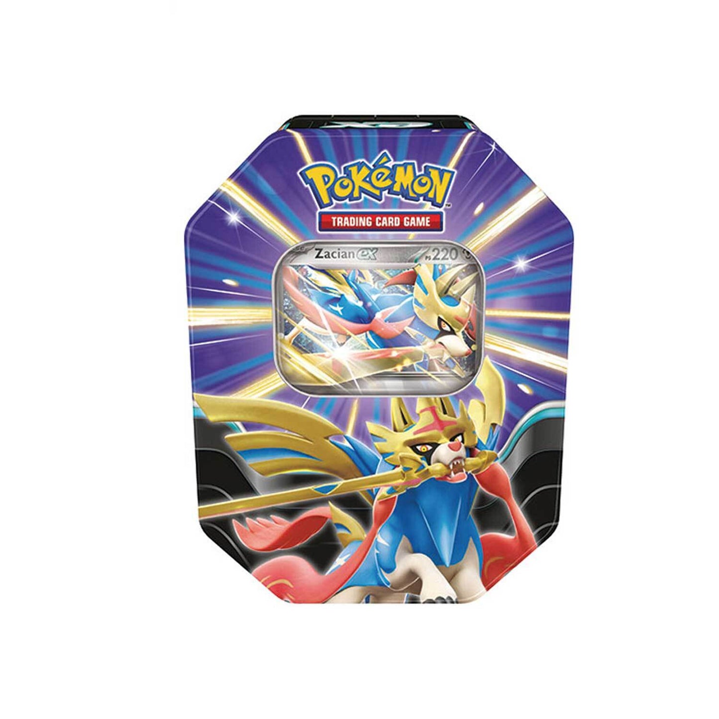 Gamevision - Pokémon Leggende Sovrane Tin Zacian Ex o Koraidon Ex 4 Buste Espansione