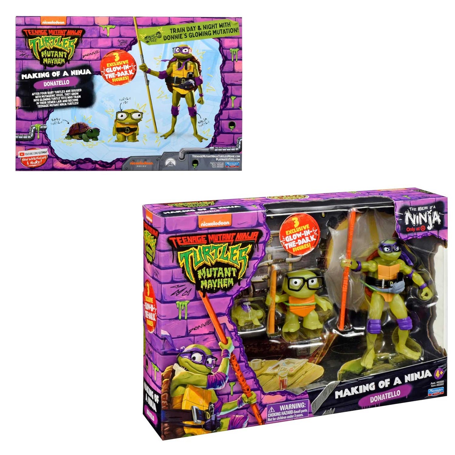 Giochi Preziosi - Turtles Set Dlx 3 Personaggi