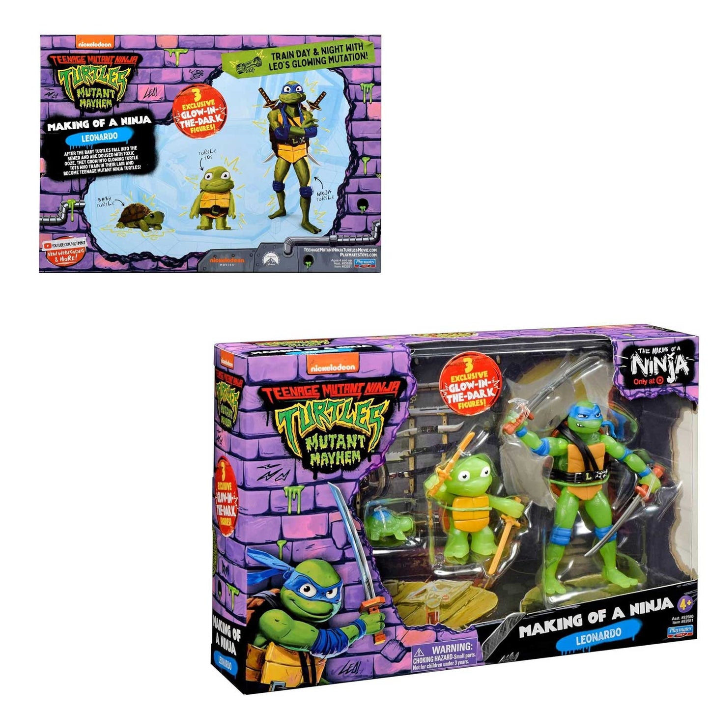 Giochi Preziosi - Turtles Set Dlx 3 Personaggi