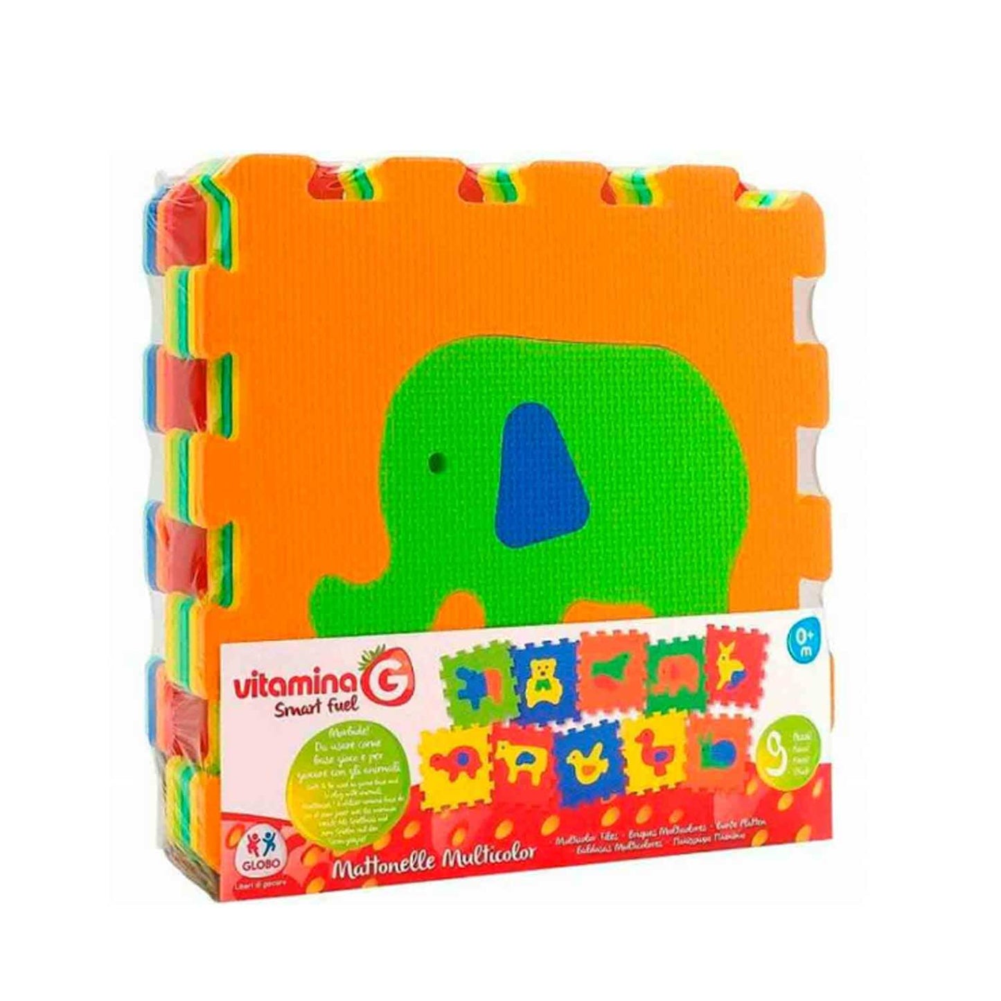 Globo - Multicolor Puzzle Tiles 32x32