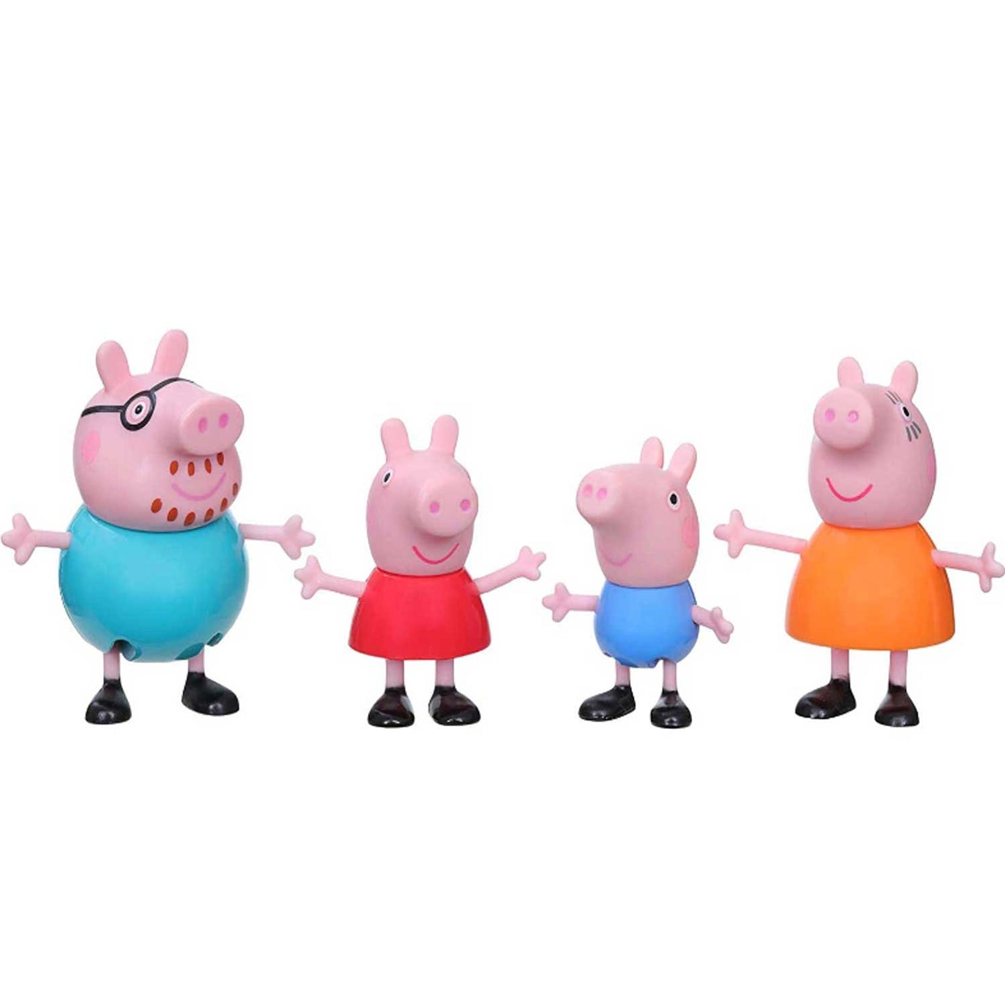 Hasbro - La Famiglia di Peppa Pig Confezione da 4 personaggi