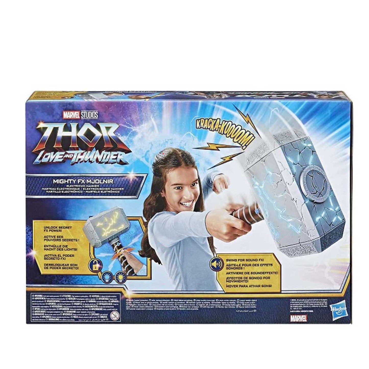 Hasbro - Martello Elettronico Mighty Thor F33595L0