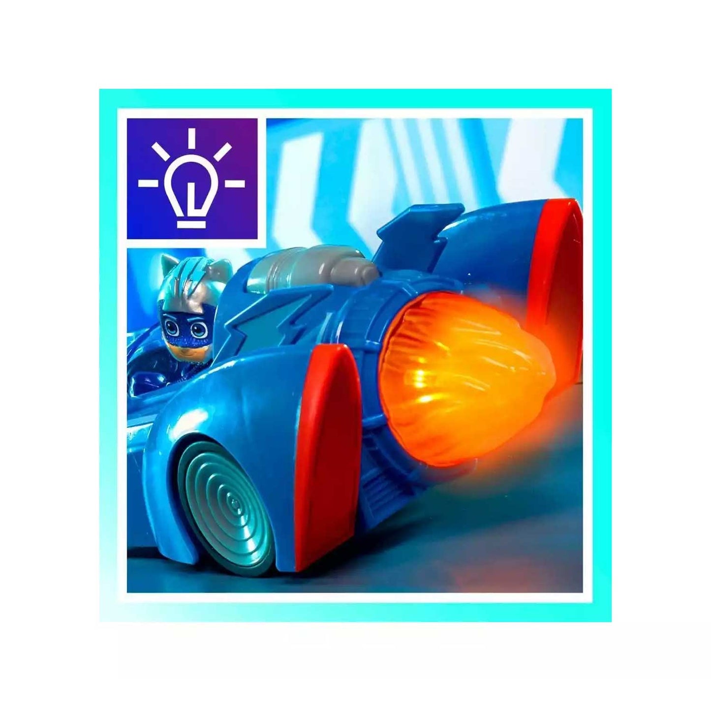 Hasbro - PJ Mask Cat Racer Con Personaggio