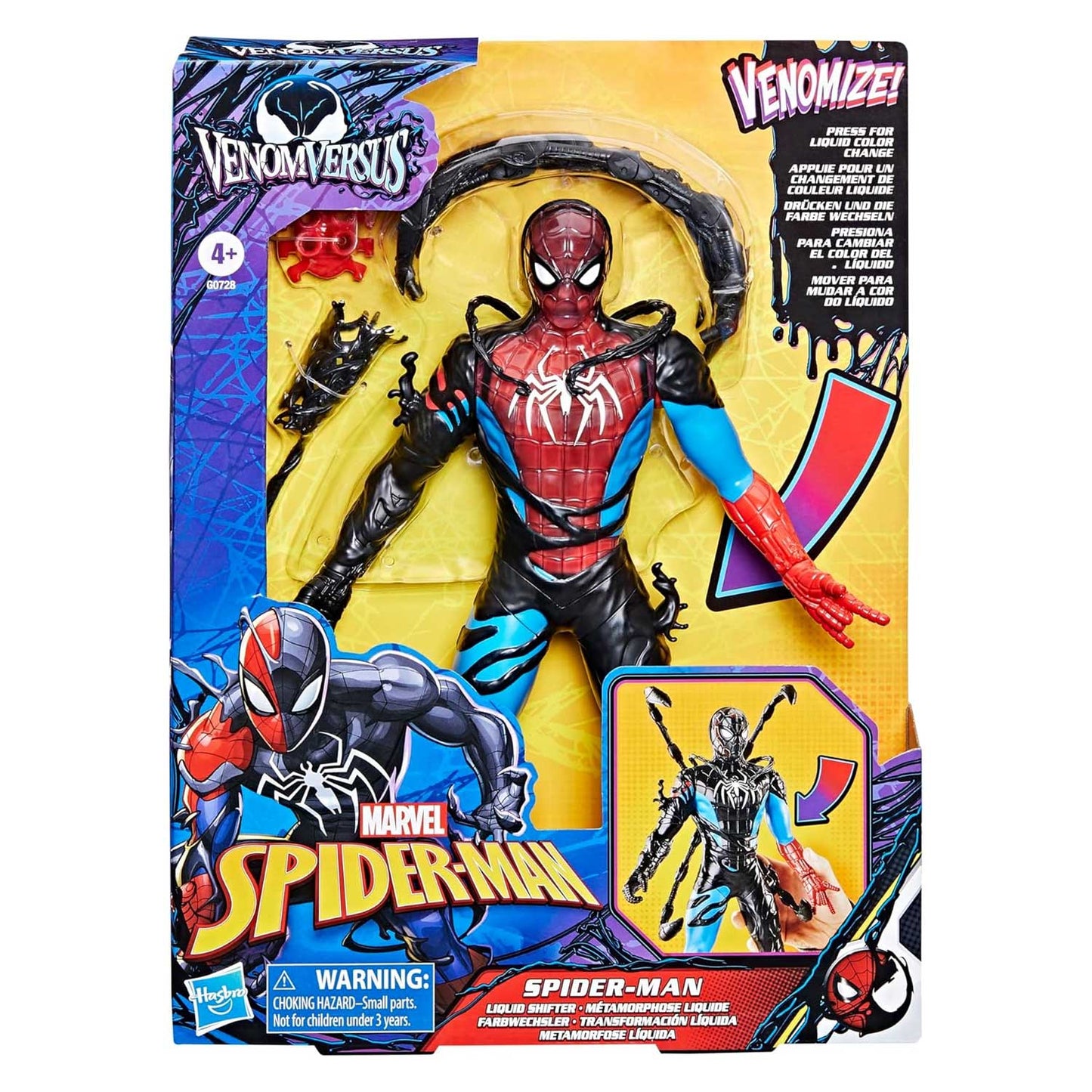 Hasbro - Spd Venomversus Liquid Shifter Spiderman G07285L0