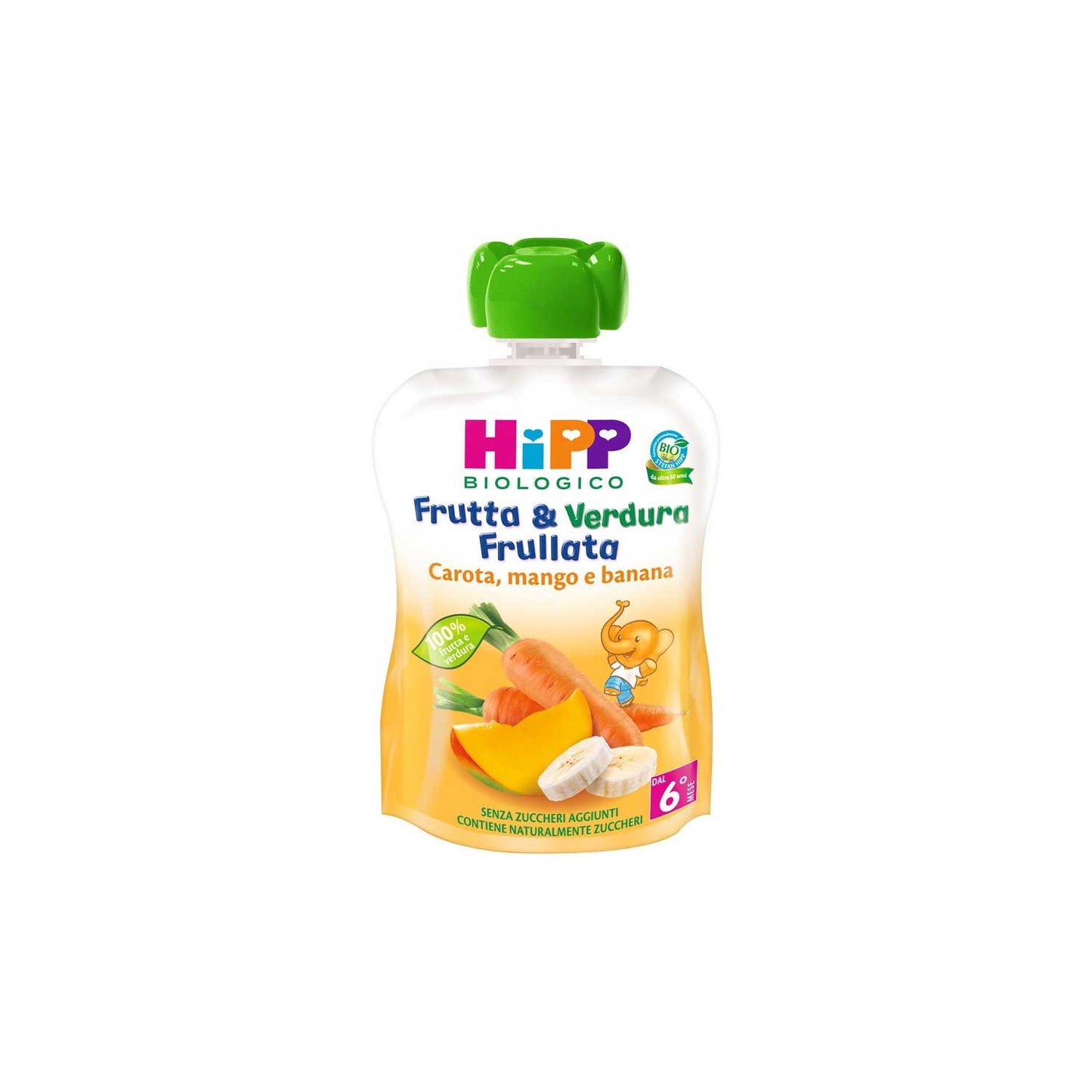 Hipp - Frutta Frullata Carote Mango E Banana 90g