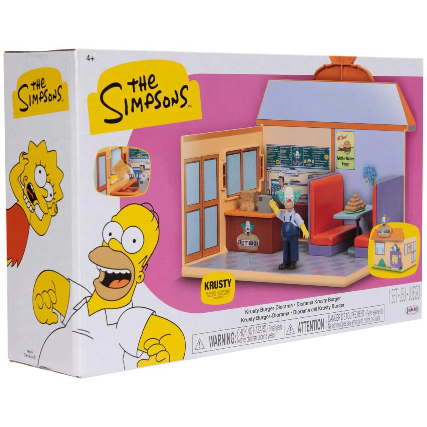 Jakks - The Simpsons Playset Krusty Burger