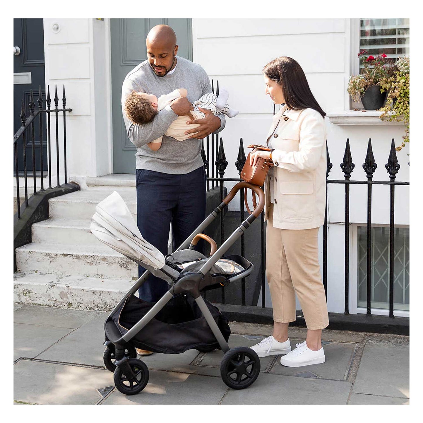 Joie - Trio Con Passeggino Finiti+Navicella Ramble XL+Seggiolino Auto I Jemini