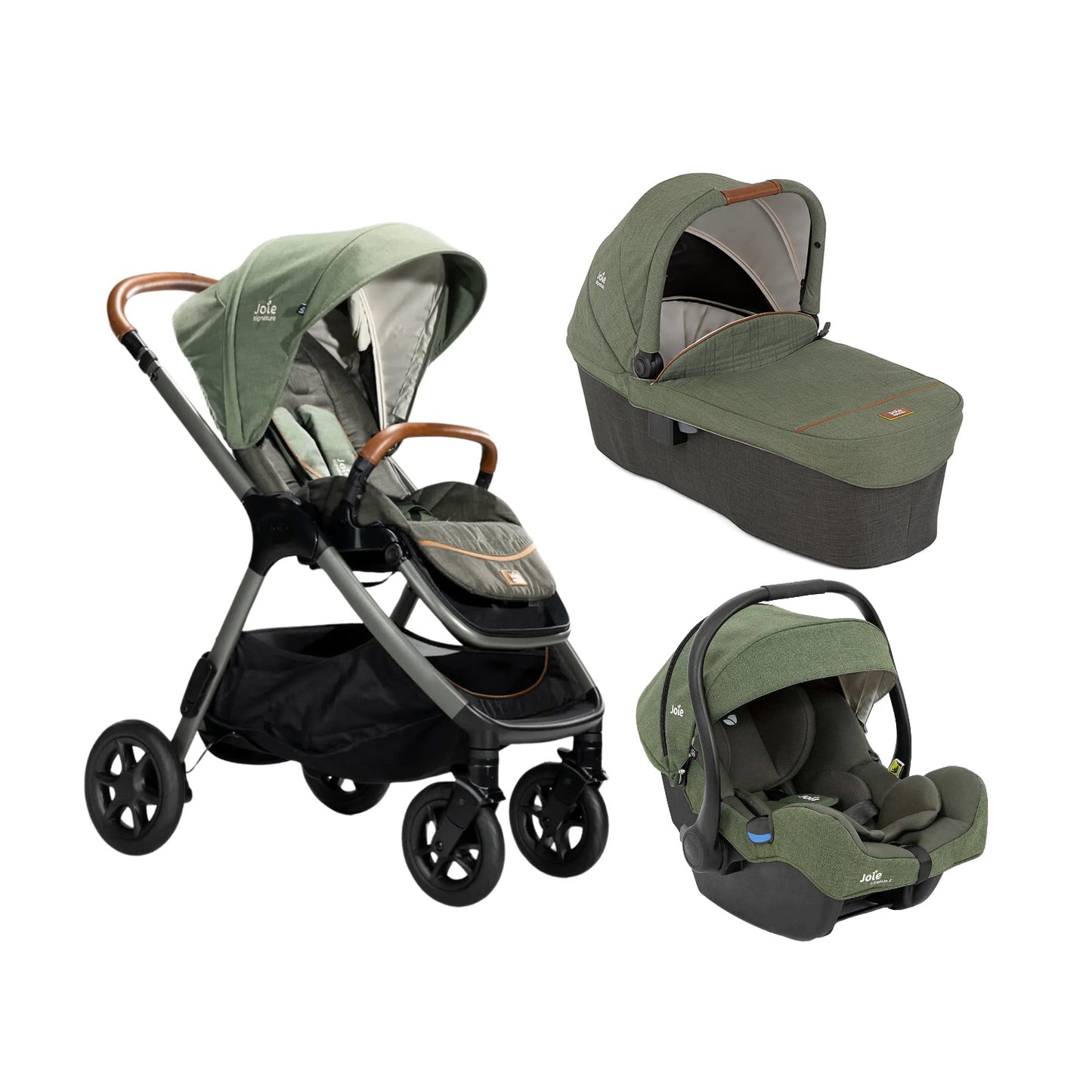 Joie - Trio Con Passeggino Finiti+Navicella Ramble XL+Seggiolino Auto I Gemm 2