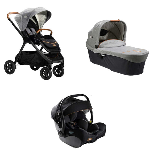 Joie - Trio Con Passeggino Finiti+Navicella Ramble XL+Seggiolino Auto I Jemini