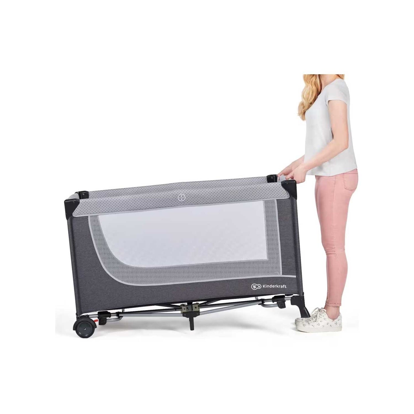 Kinderkraft - Lettino Da Viaggio Leody Con Accessori Inclusi