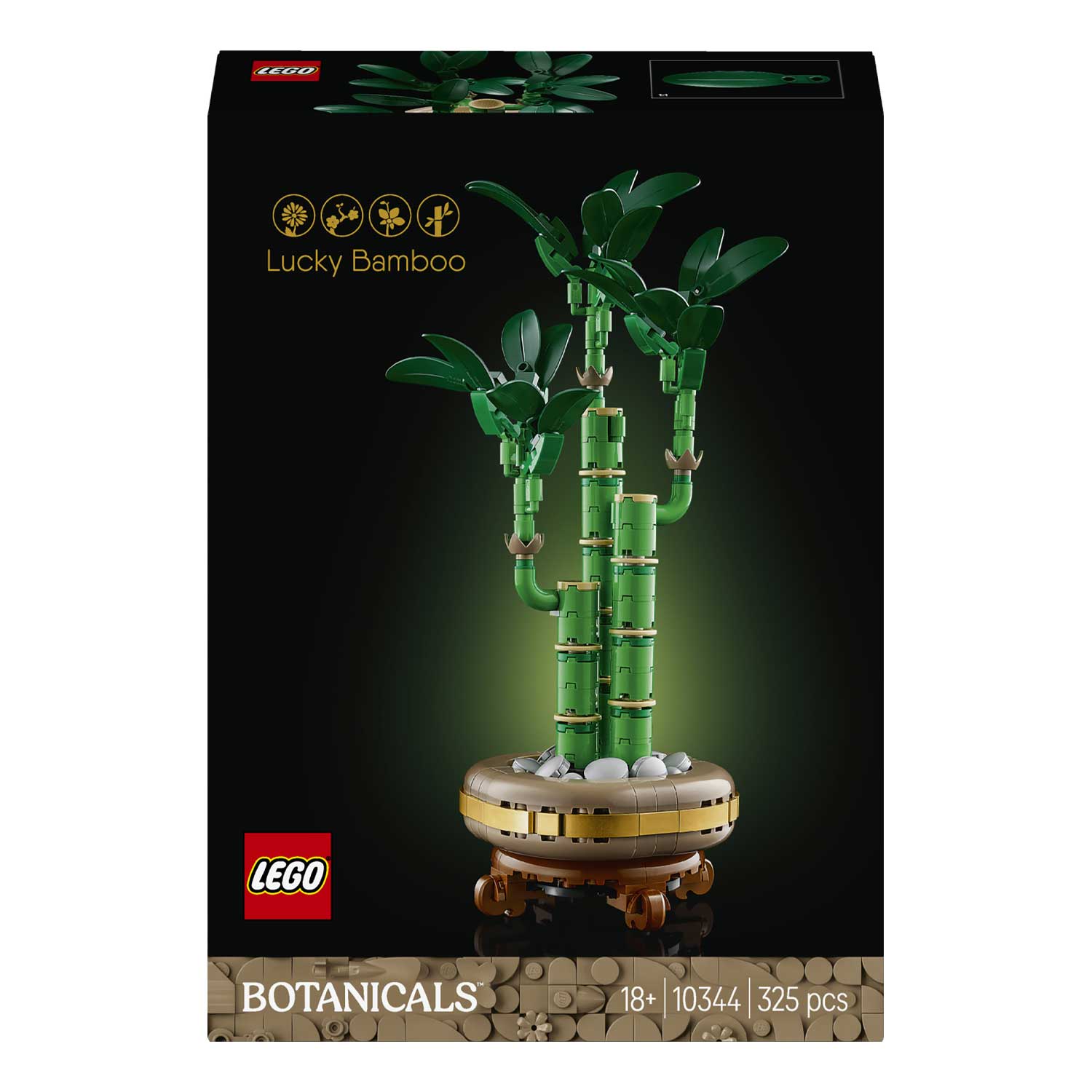 YEABRICKS Kit Luci LED Per 10344 Botanical Collection Bambù (solo Luci, Escluso Modello)