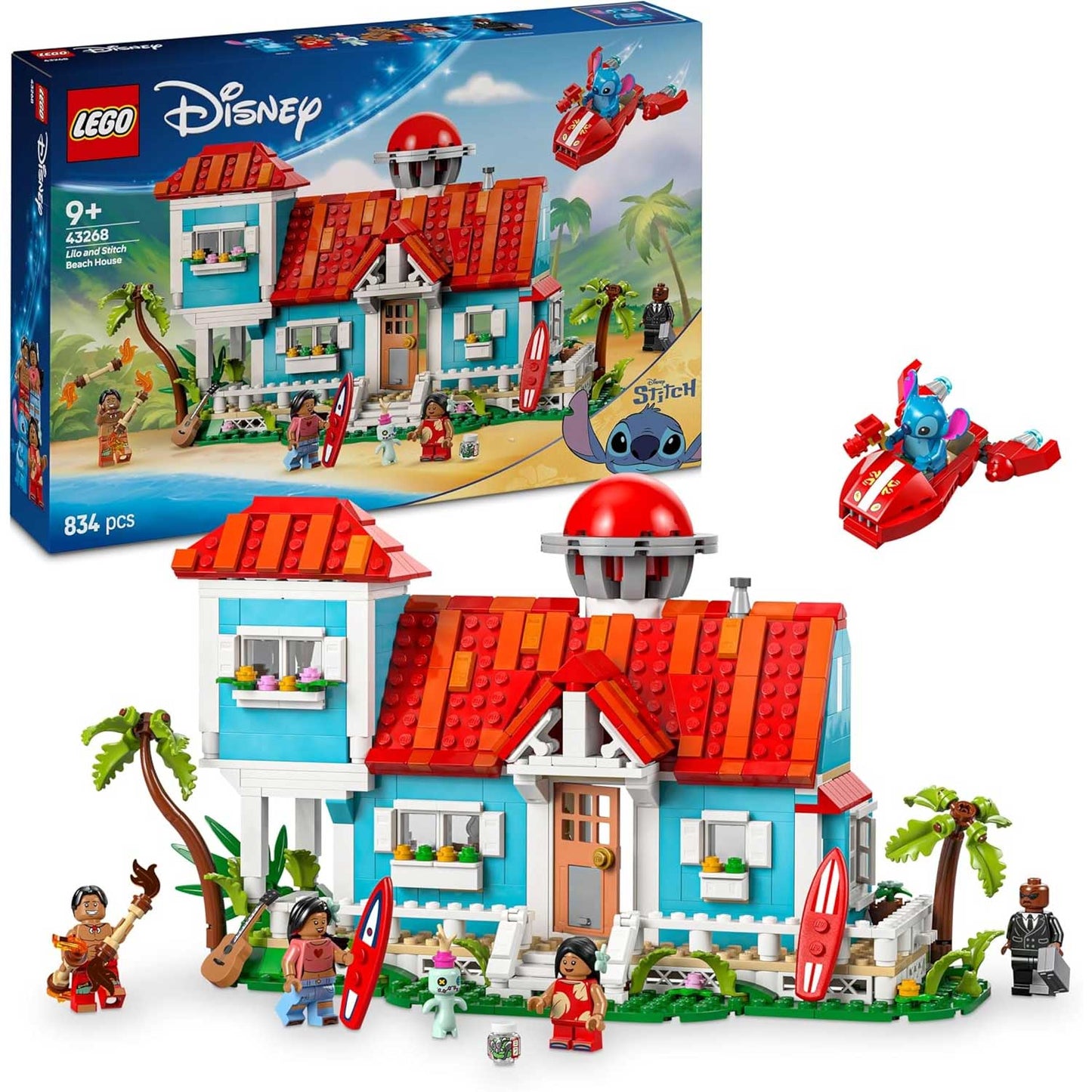 LEGO - Disney Classic Casa Sulla Spiaggia Di Lilo E Stitc 43268