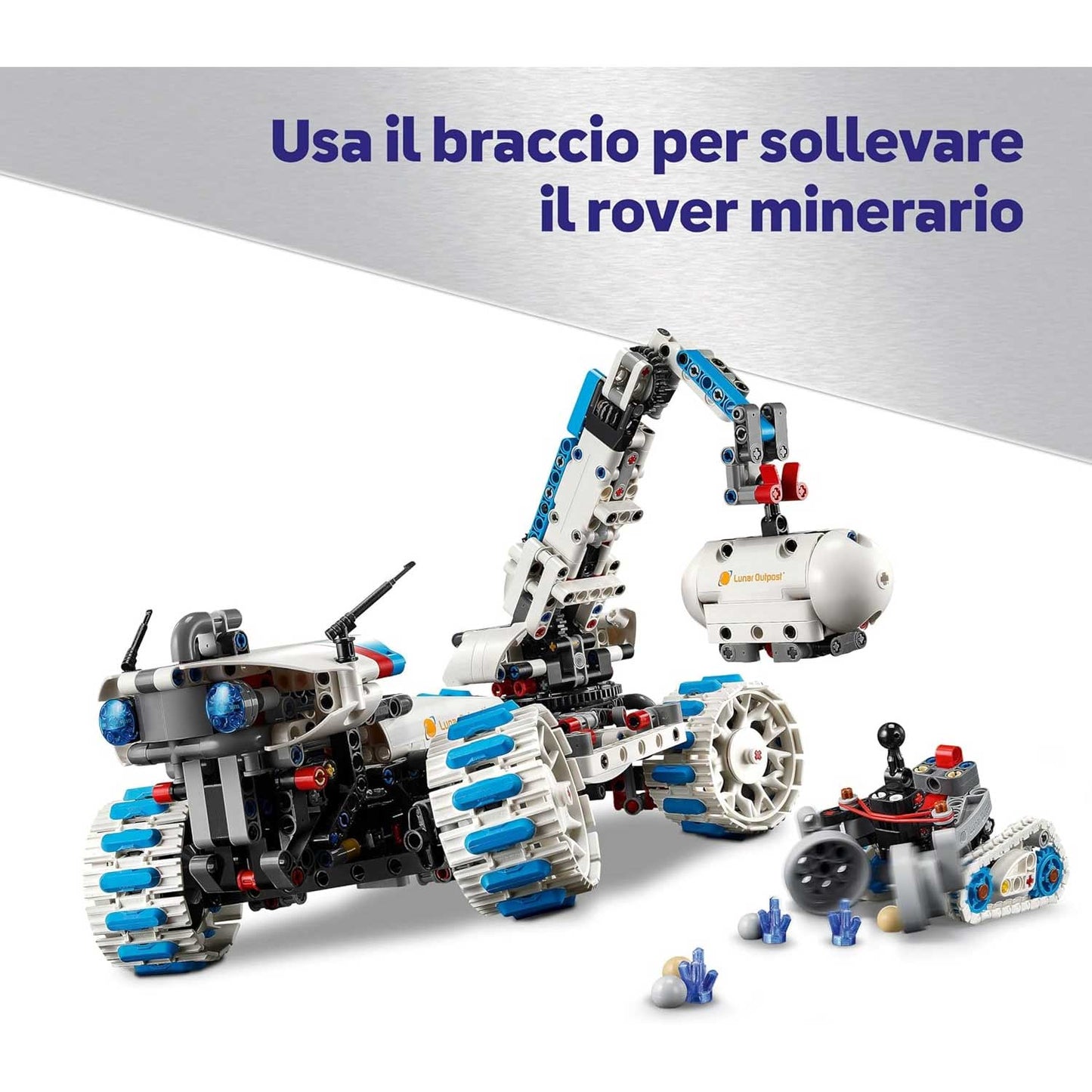 Lego - Technic Veicolo Spaziale Rover Lunare Lunar Outpost 42211