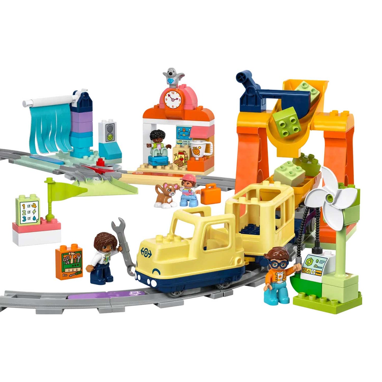 Lego - Linea Duplo Town: Grande Treno Comunitario Interattivo 10428
