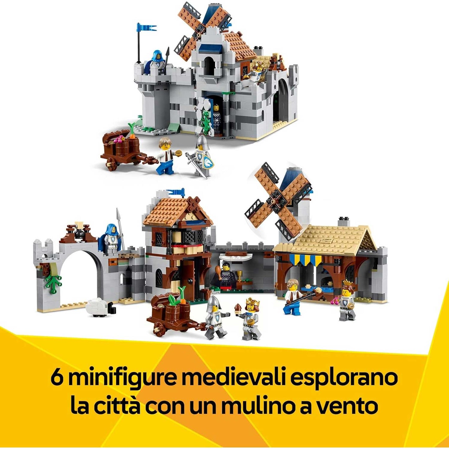 Lego - Creator Castello Del Cavaliere Medievale 31168