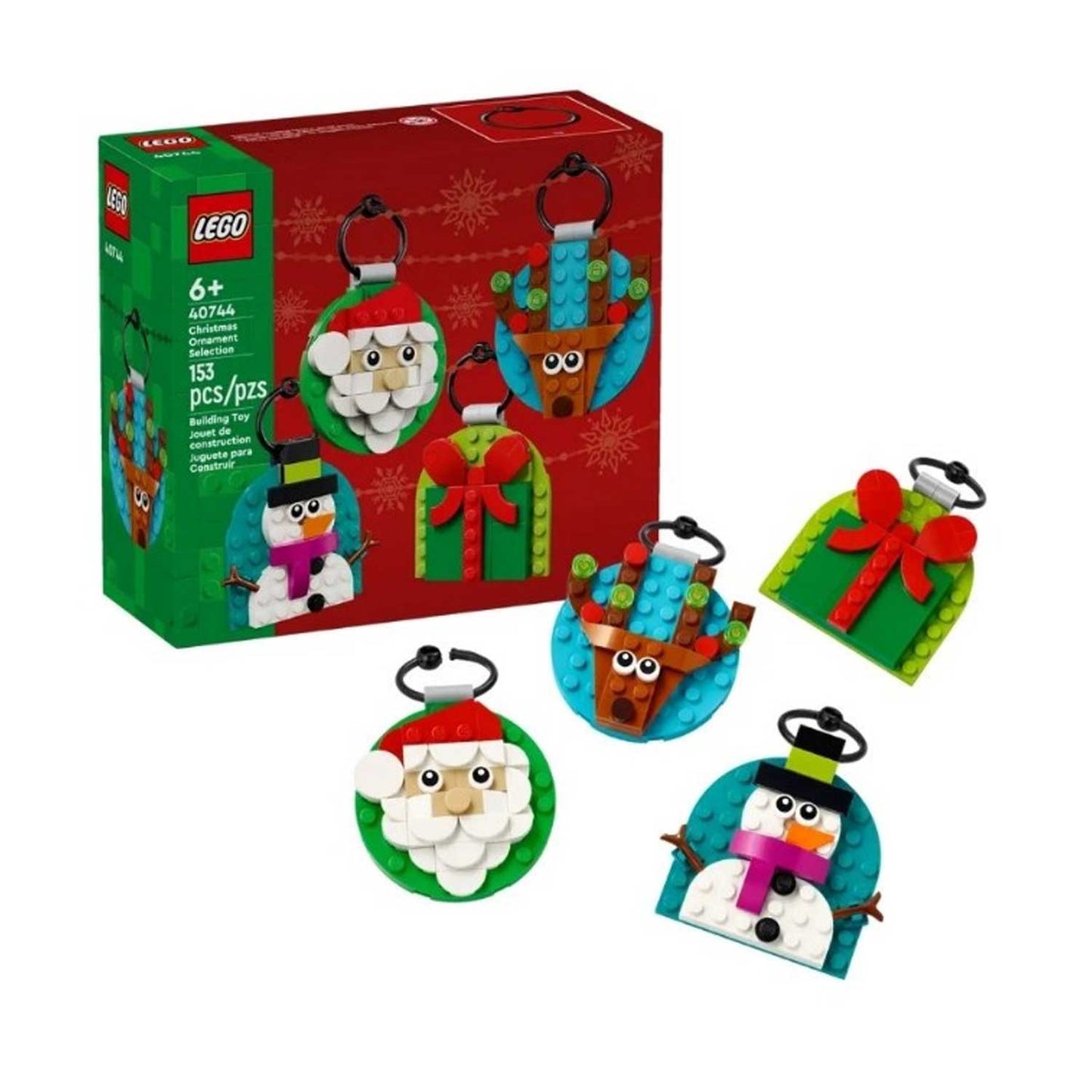 LEGO - Lel Seasons And Occasions Selezione Di Decorazioni Natalizie 40744
