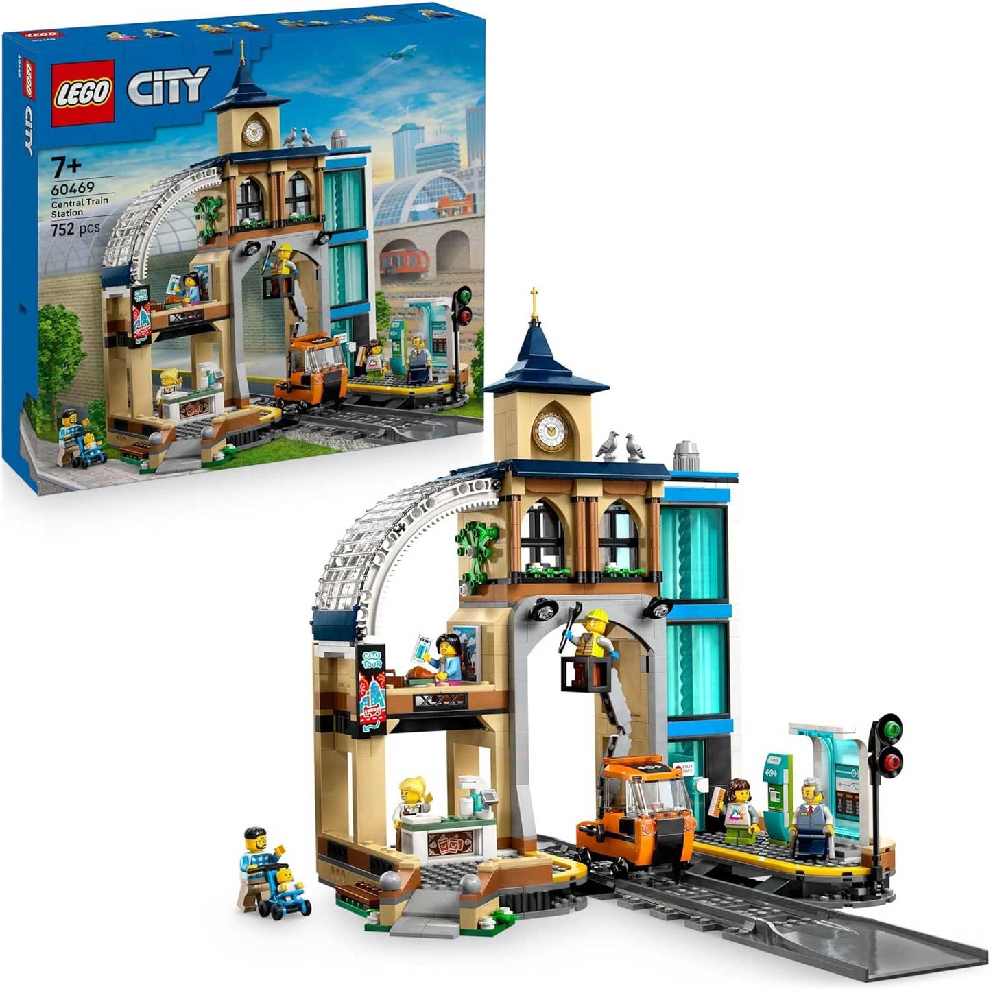 LEGO - City Trains Stazione Centrale 60469