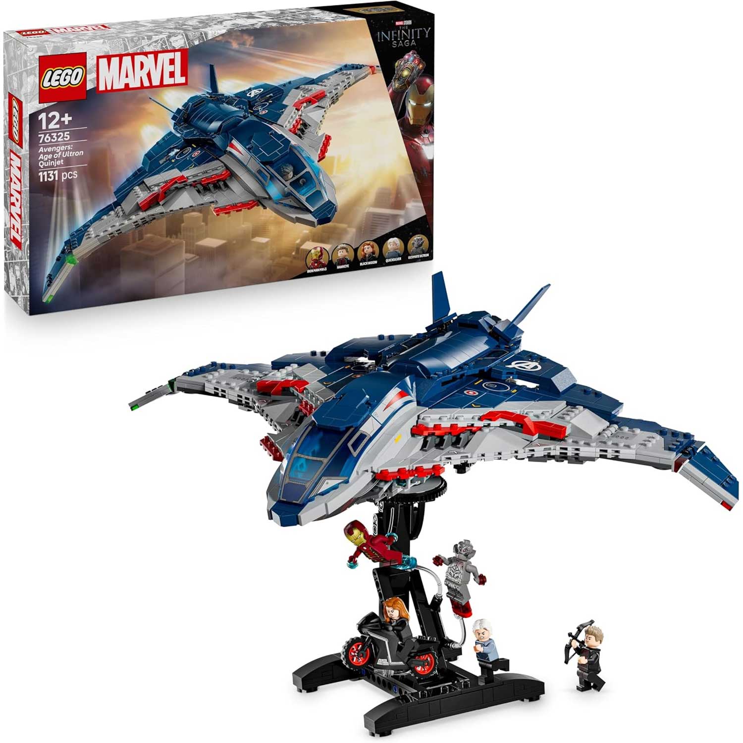 Lego Super Heroes Marvel Quinjet Avengers: Age Of Ultron 76325