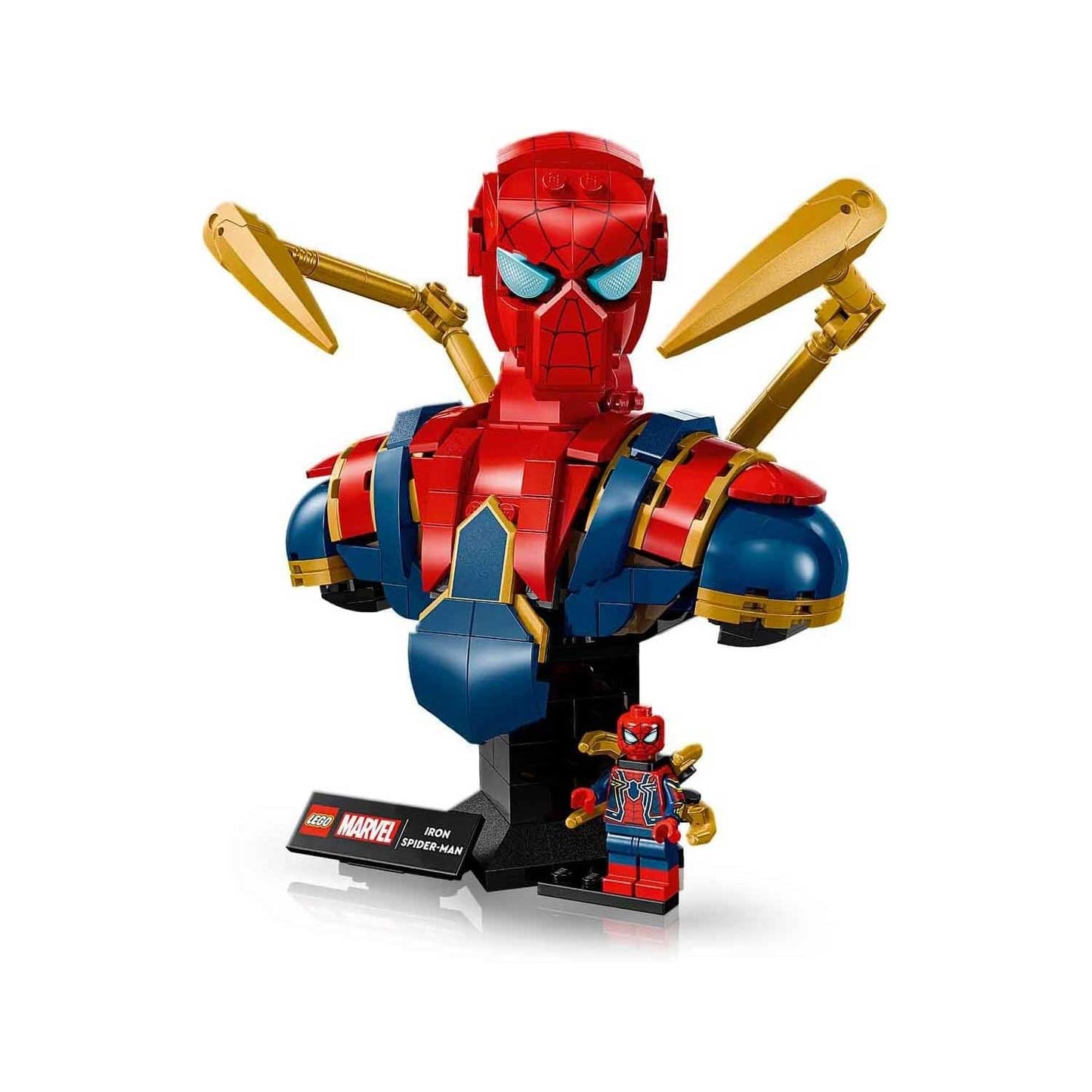 Lego - Super Heroes Marvel Busto Di Iron Spider-Man 76326