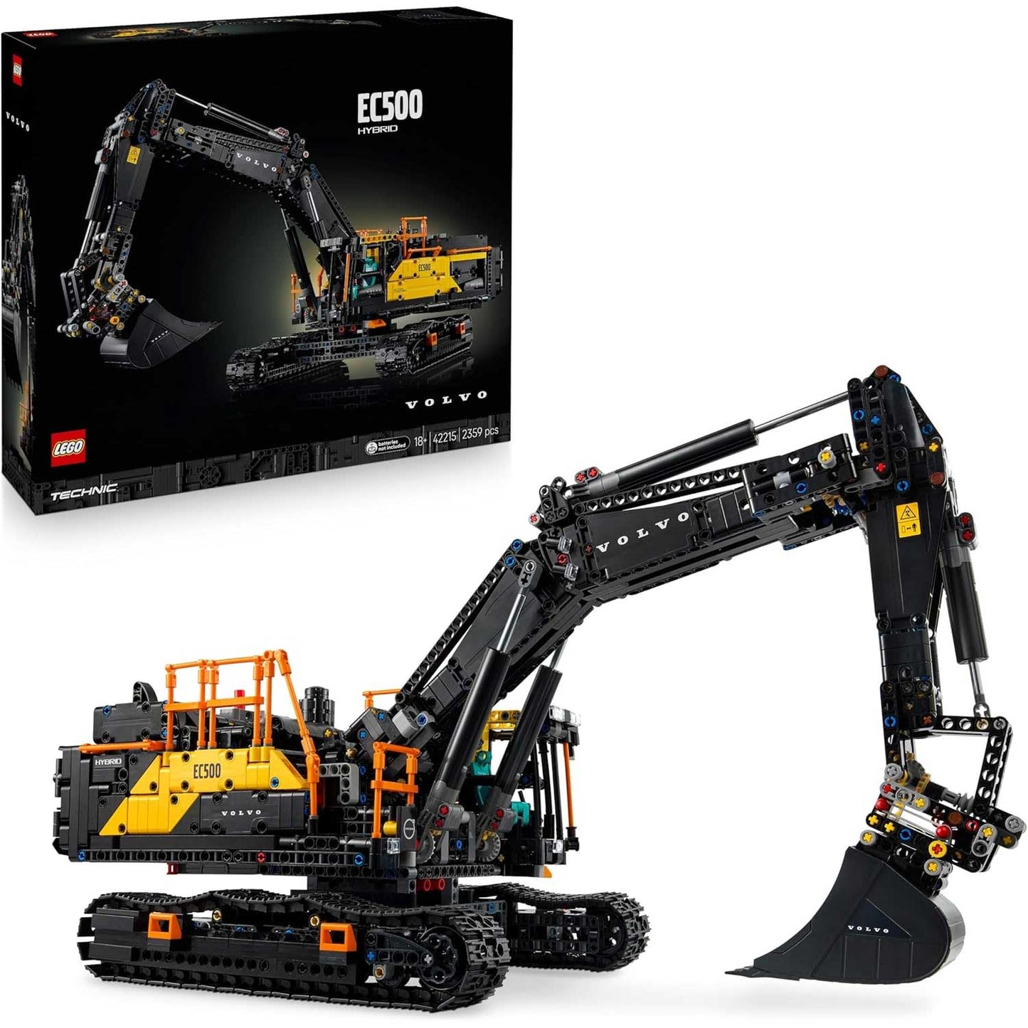 Lego - Technic Escavatore Volvo Ec500 Hybrid 42215