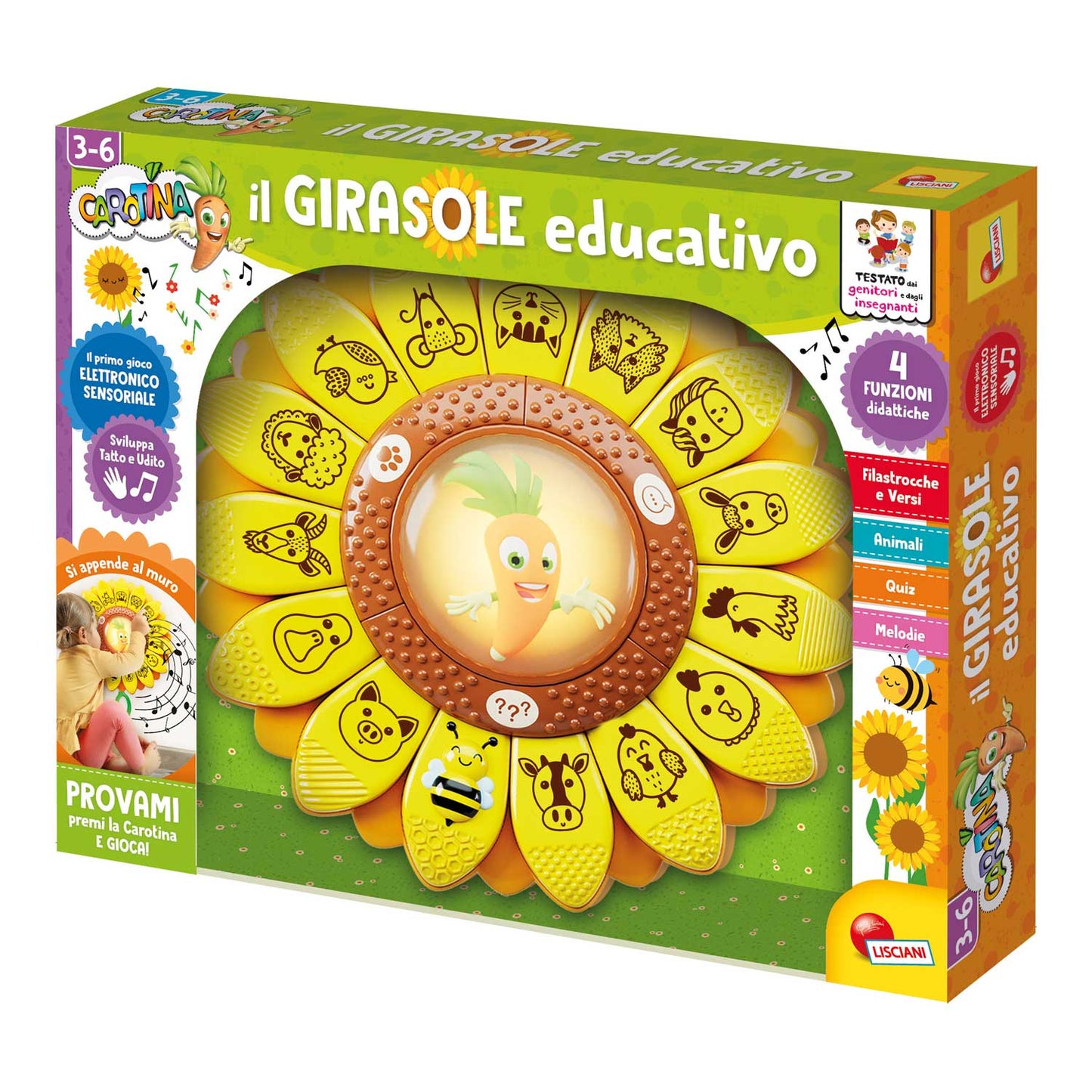 Lisciani - Carotina Il Girasole Educativo
