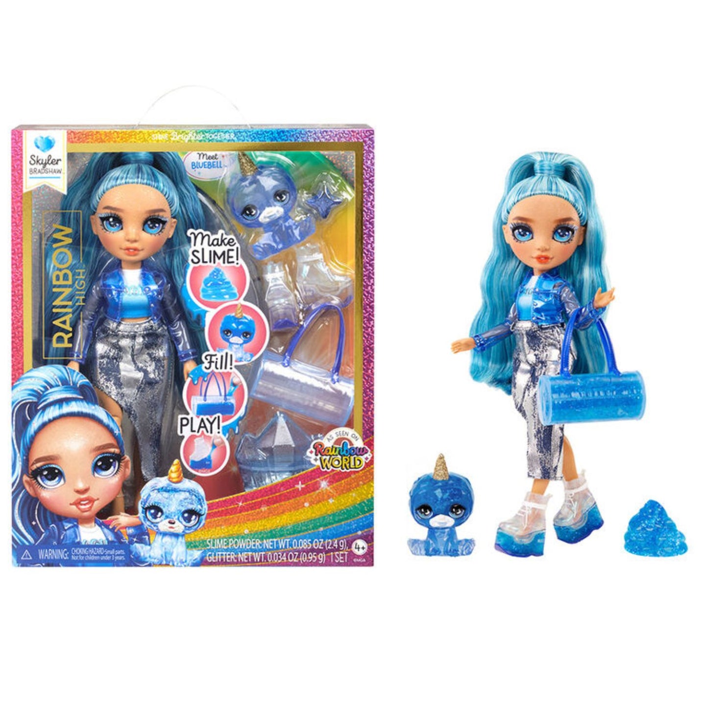 MGA - Classic Rainbow Fashion Doll Slime