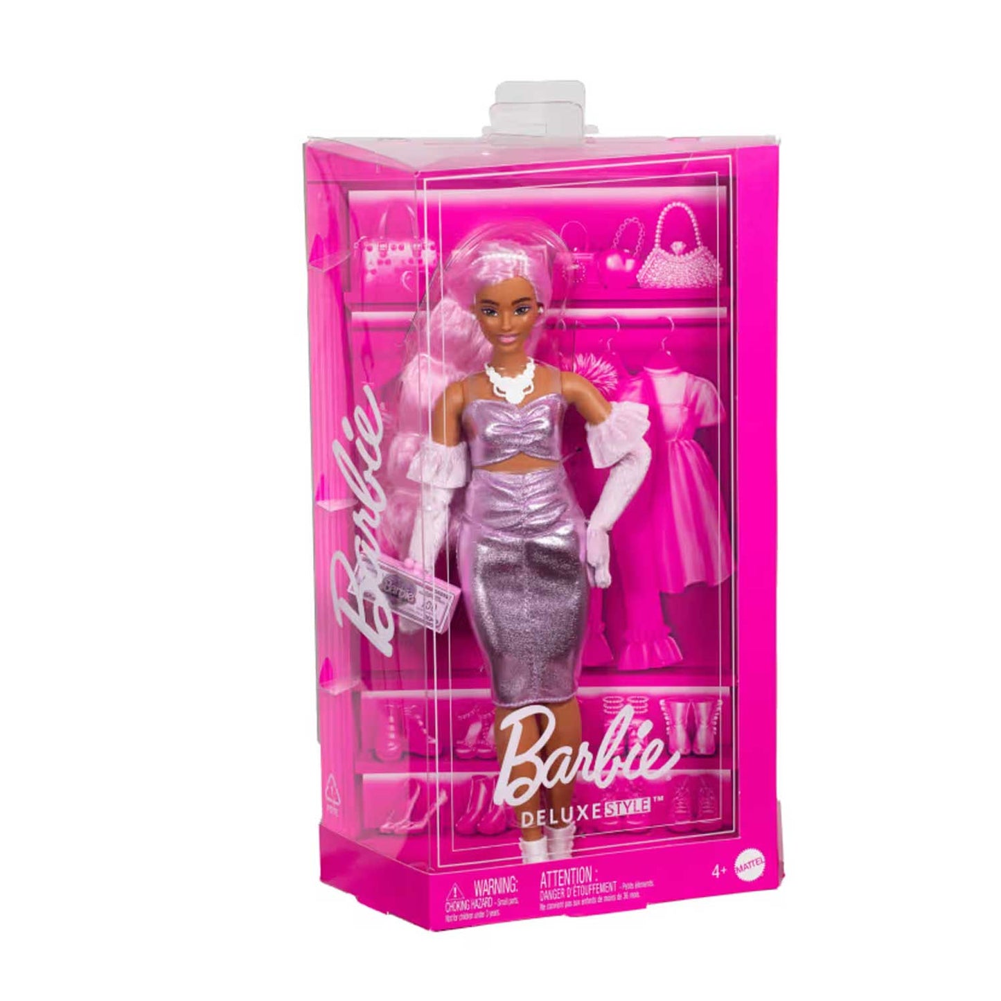 Mattel - Barbie Fashionistas Deluxe Pink Hair HYV25