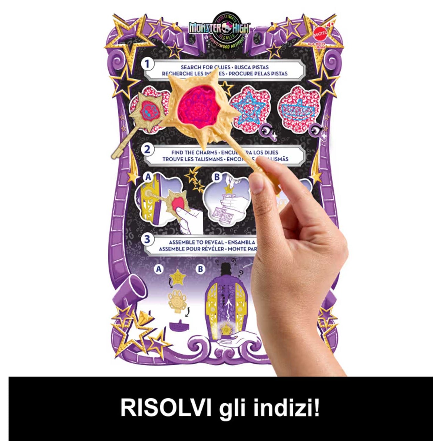 Mattel - Monster High Segreti Da Brivido Serie 6 Clawdeen JBG80