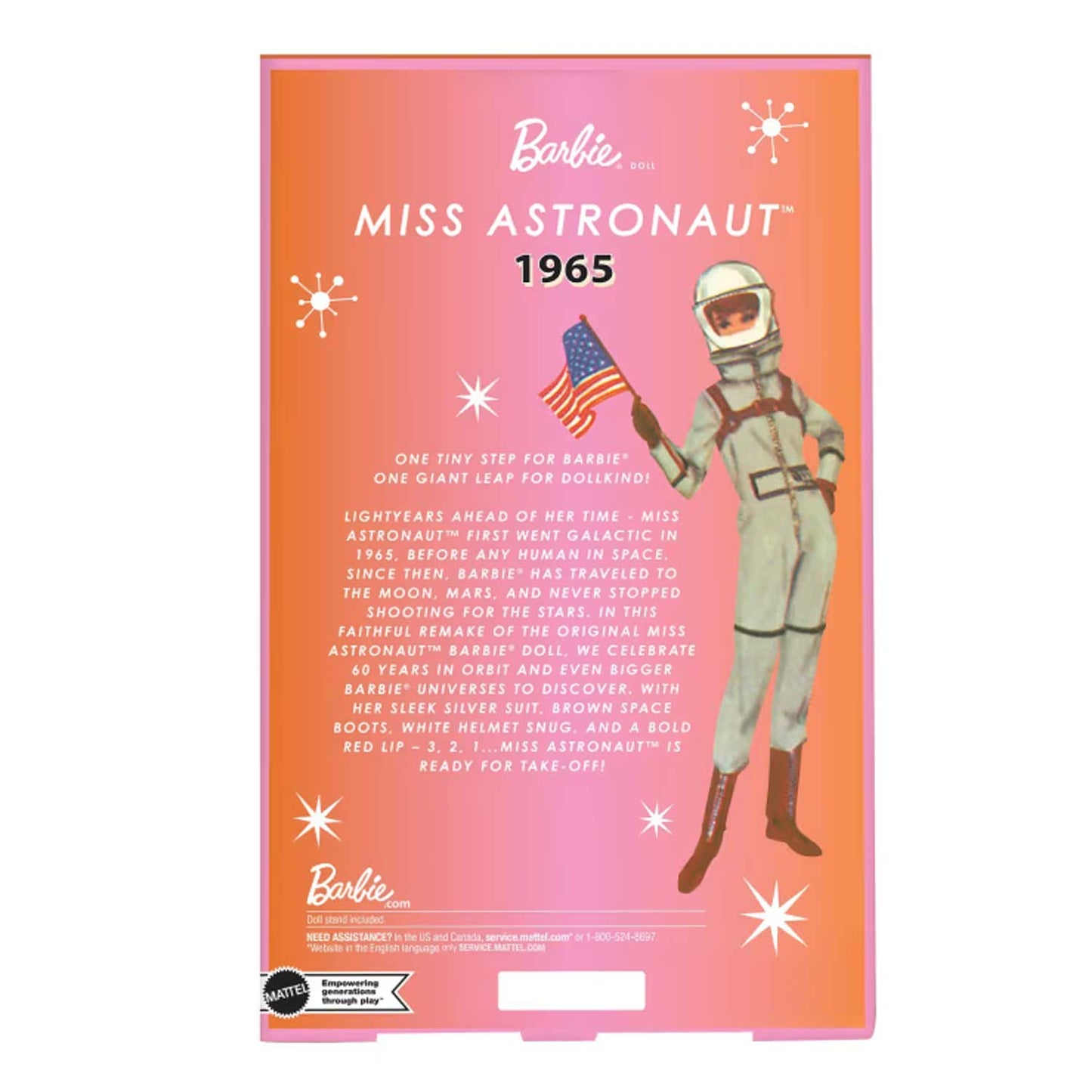 Mattel - Barbie Astronaut 60Th Anniversary JBJ48