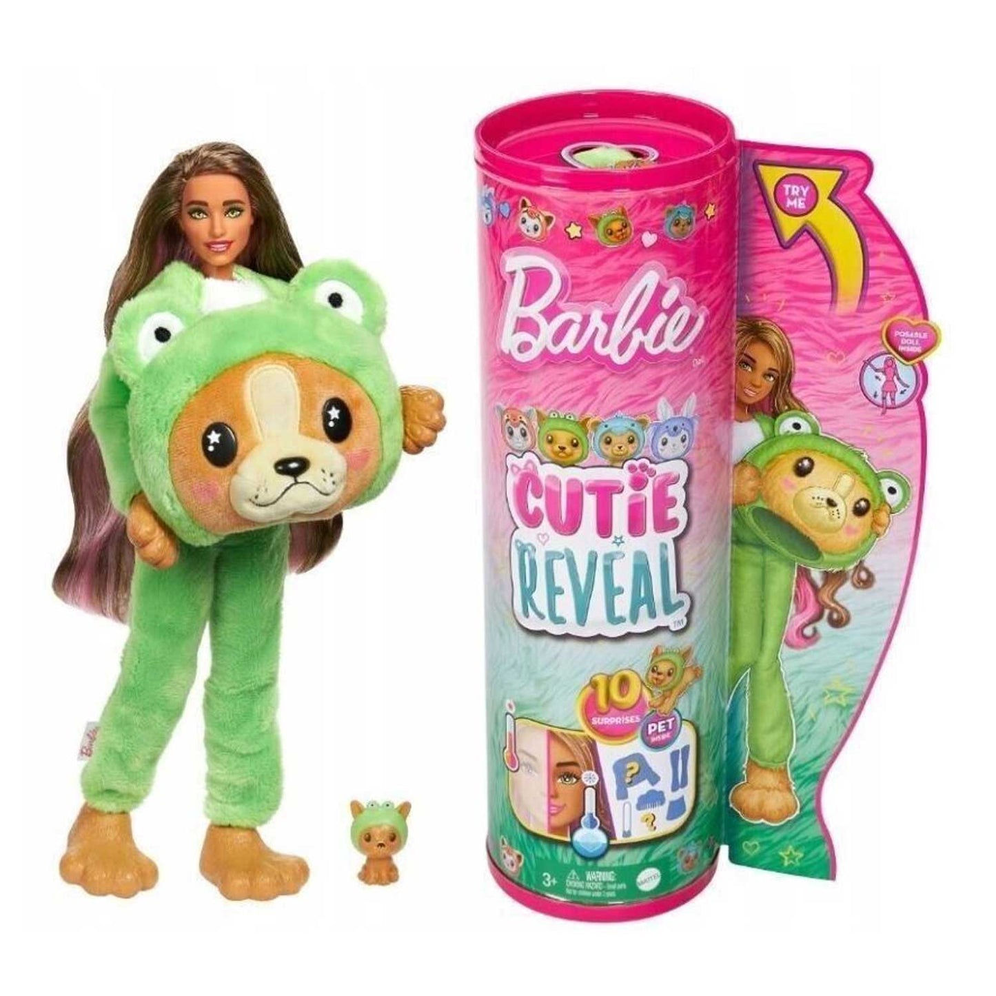 Mattel - Mattel Barbie Cutie Reveal Serie Amici Cuccioli HRK22
