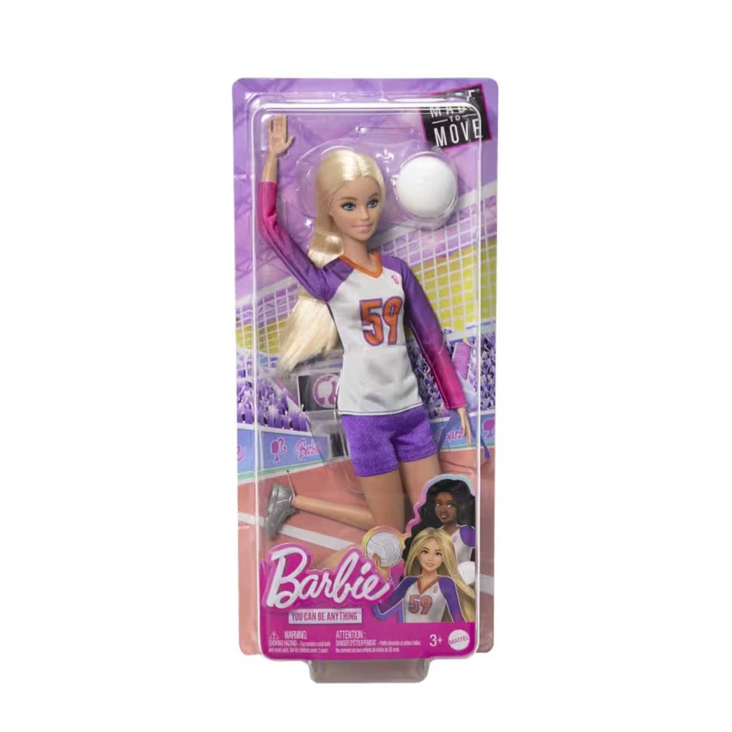 Mattel - Barbie Sport Snodate Pallavolista HKT72